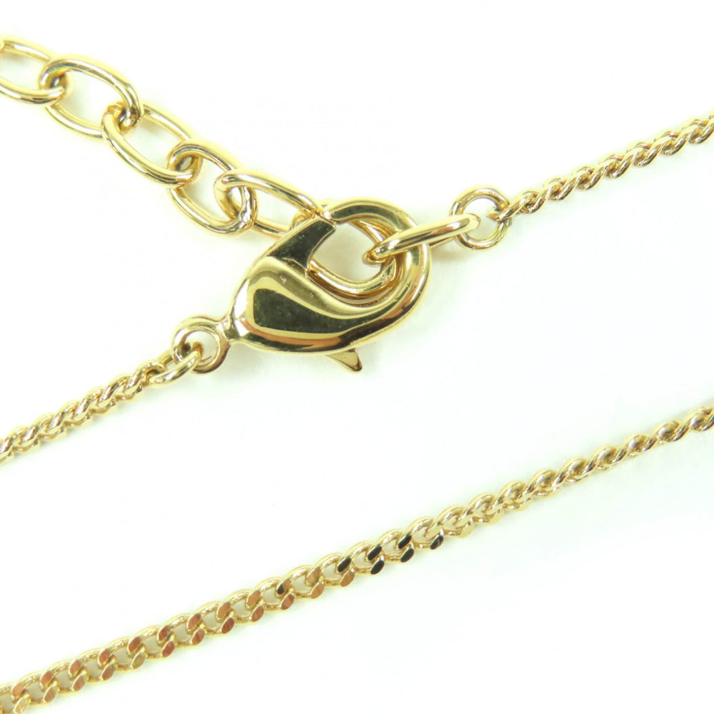 LOUIS VUITTON 2024 M02389 My LV Heart Rhinestone Gold Necklace with Box and Dust Bag, Made in Italy, Women's — Like New