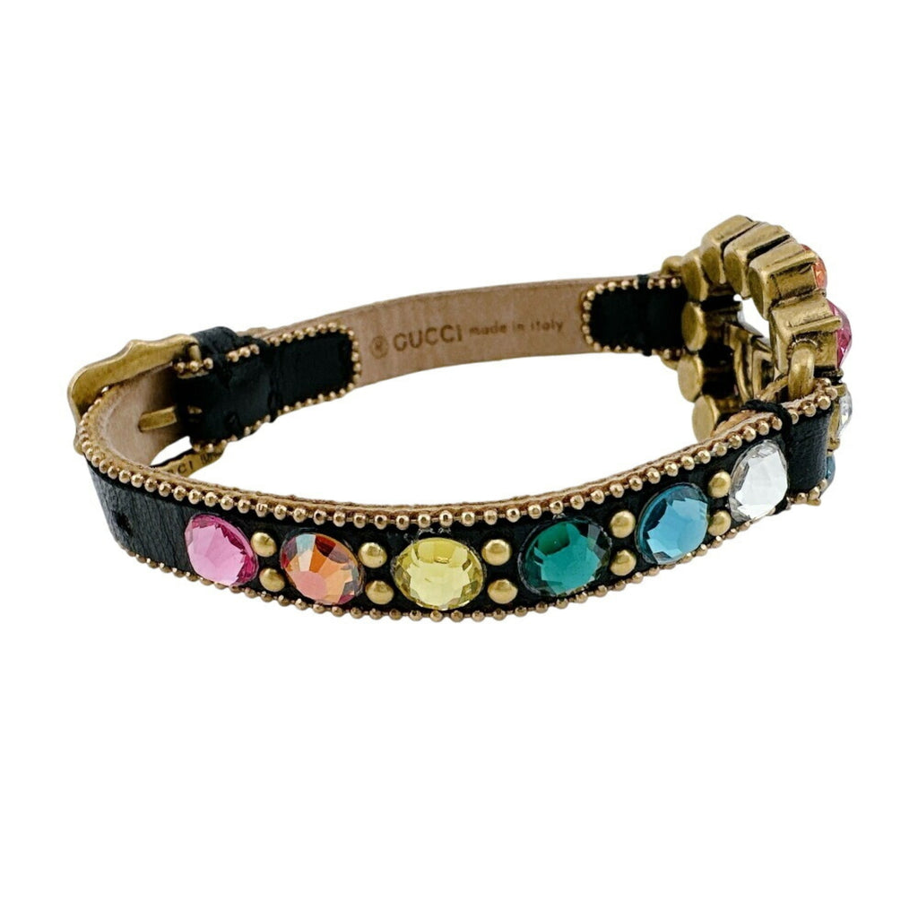 GUCCI GG Crystal Bracelet Multicolor Women's