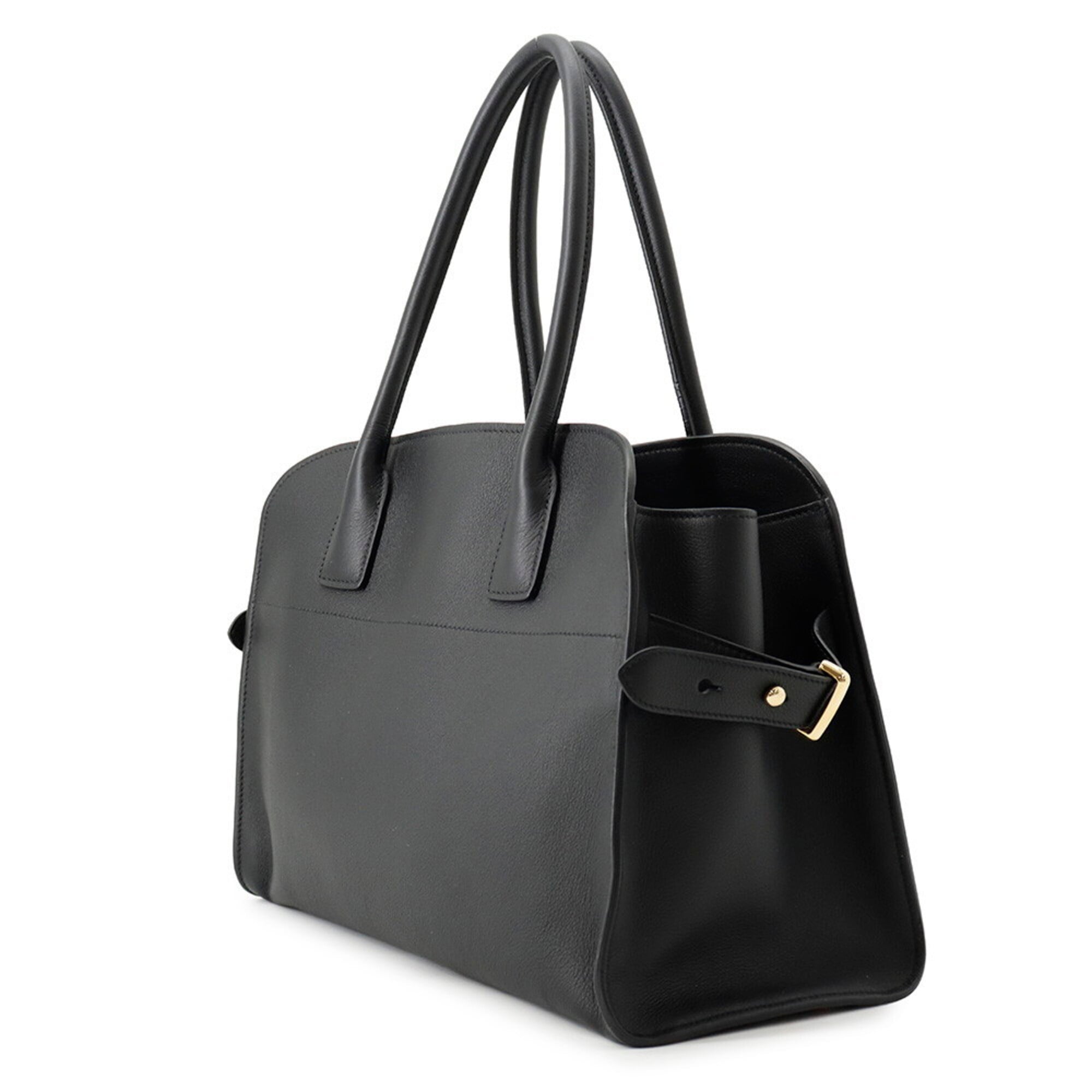 Prada tote bag, leather 1BG517, PRADA handbag, black — Like New