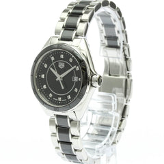 TAG HEUER Formula 1 Diamond Steel Quartz Ladies Watch WBJ141AB Polished — Very Good