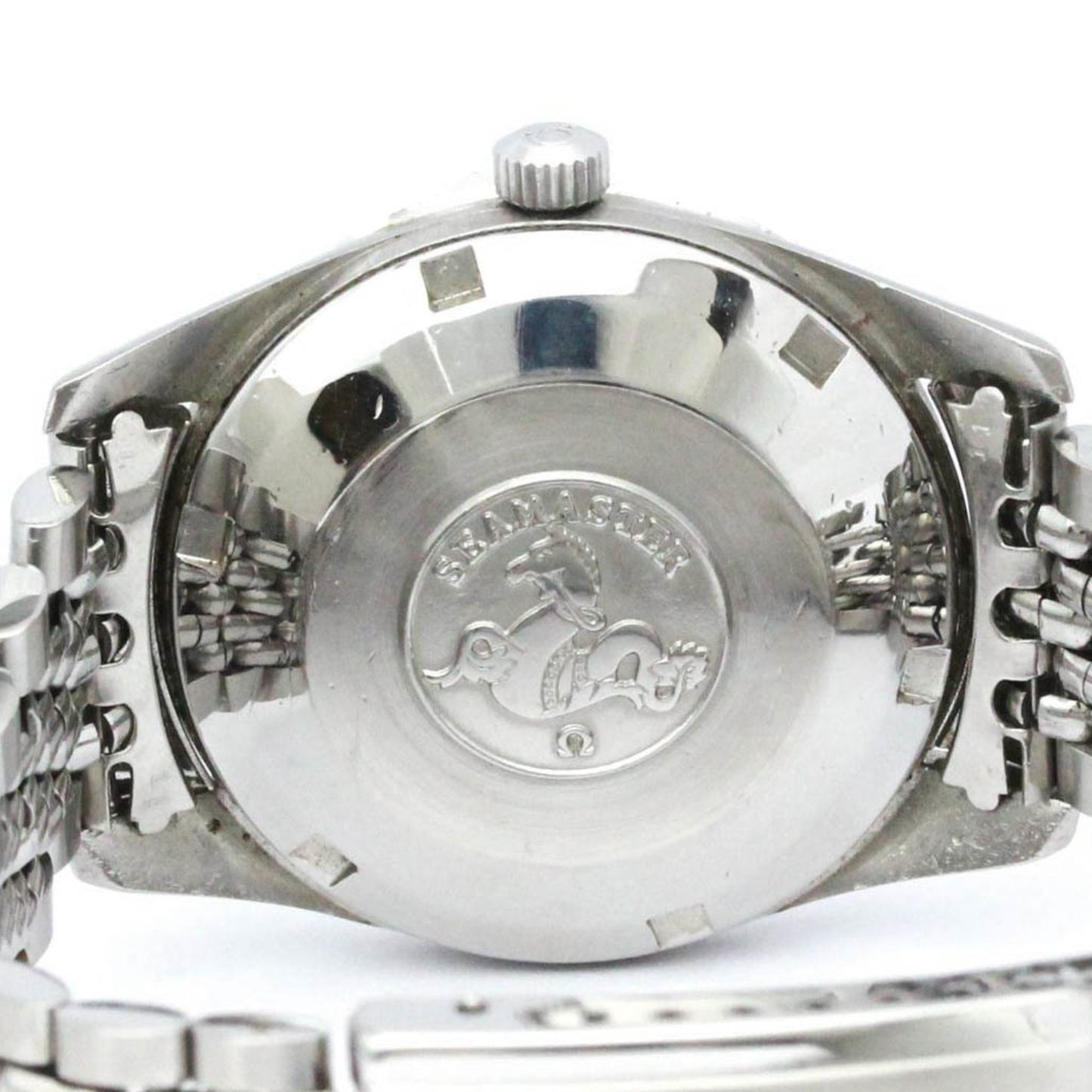 Vintage OMEGA Seamaster Date Cal 503  Rice Bracelet Steel Watch 14744 BF566324