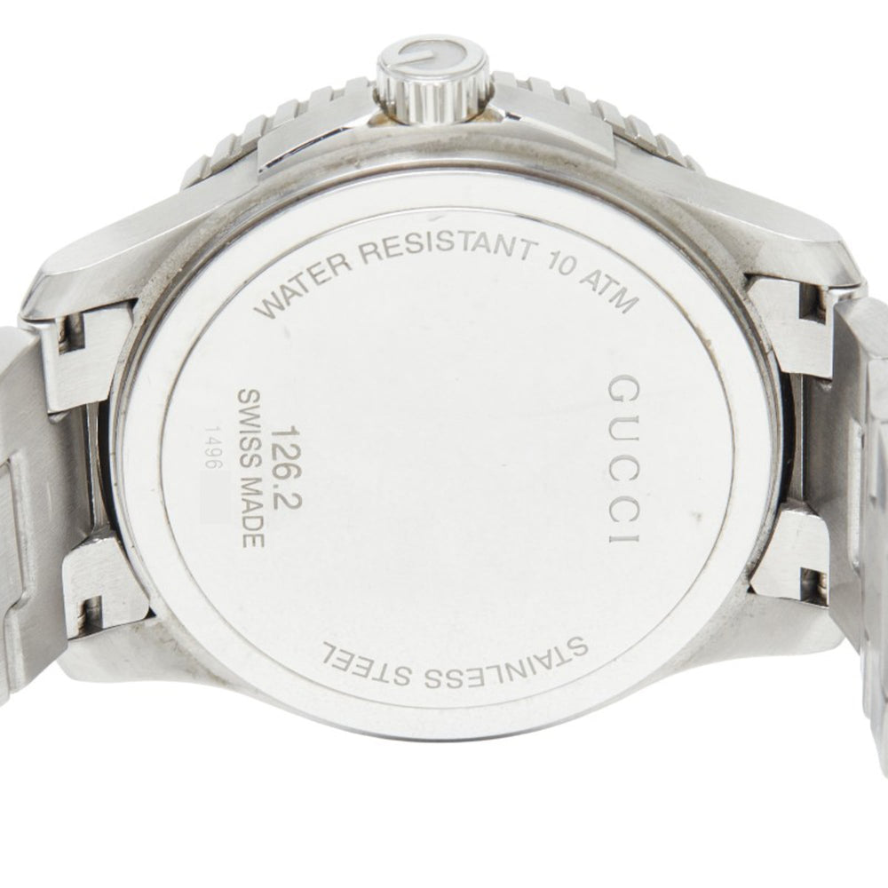Gucci G-Timeless Sport Watch YA126253 Quartz Navy Dial Stainless Steel Men's GUCCI — Good