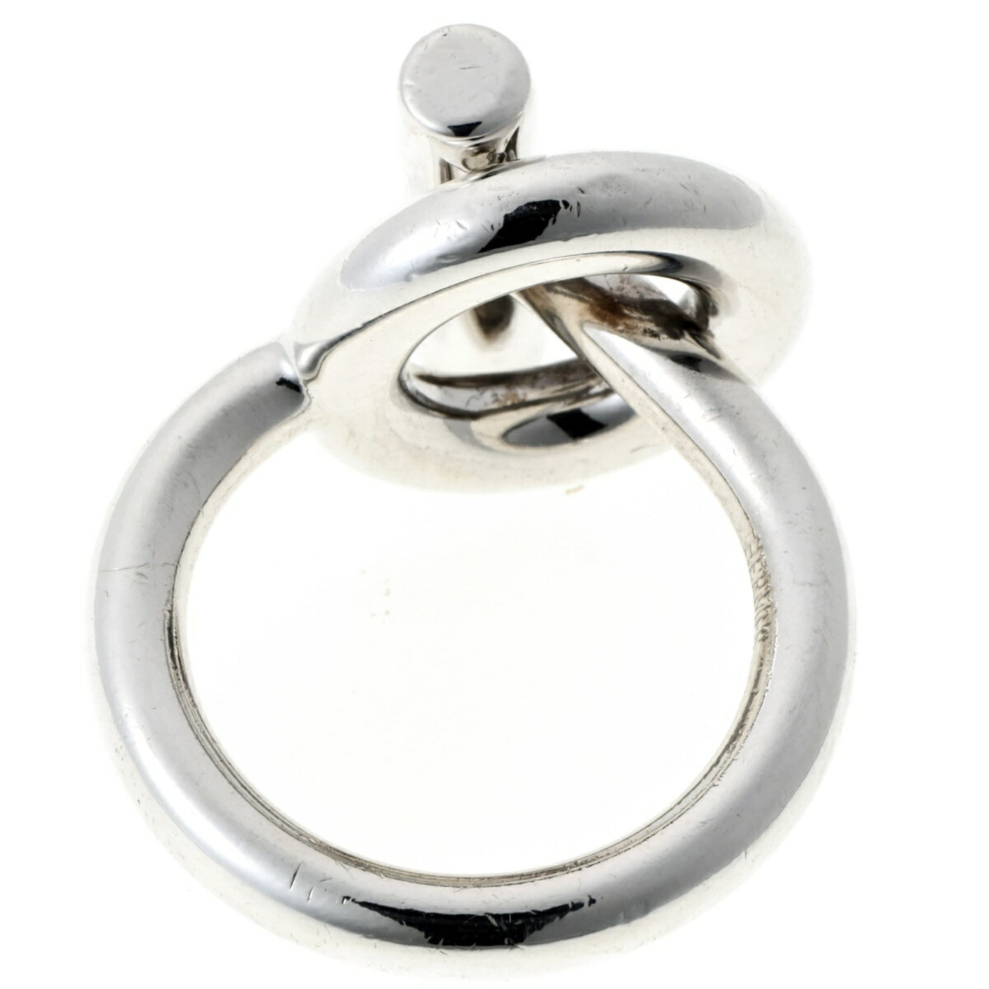 Hermes HERMES Echappé MM Ring Ag925 Silver S-158951 — Like New
