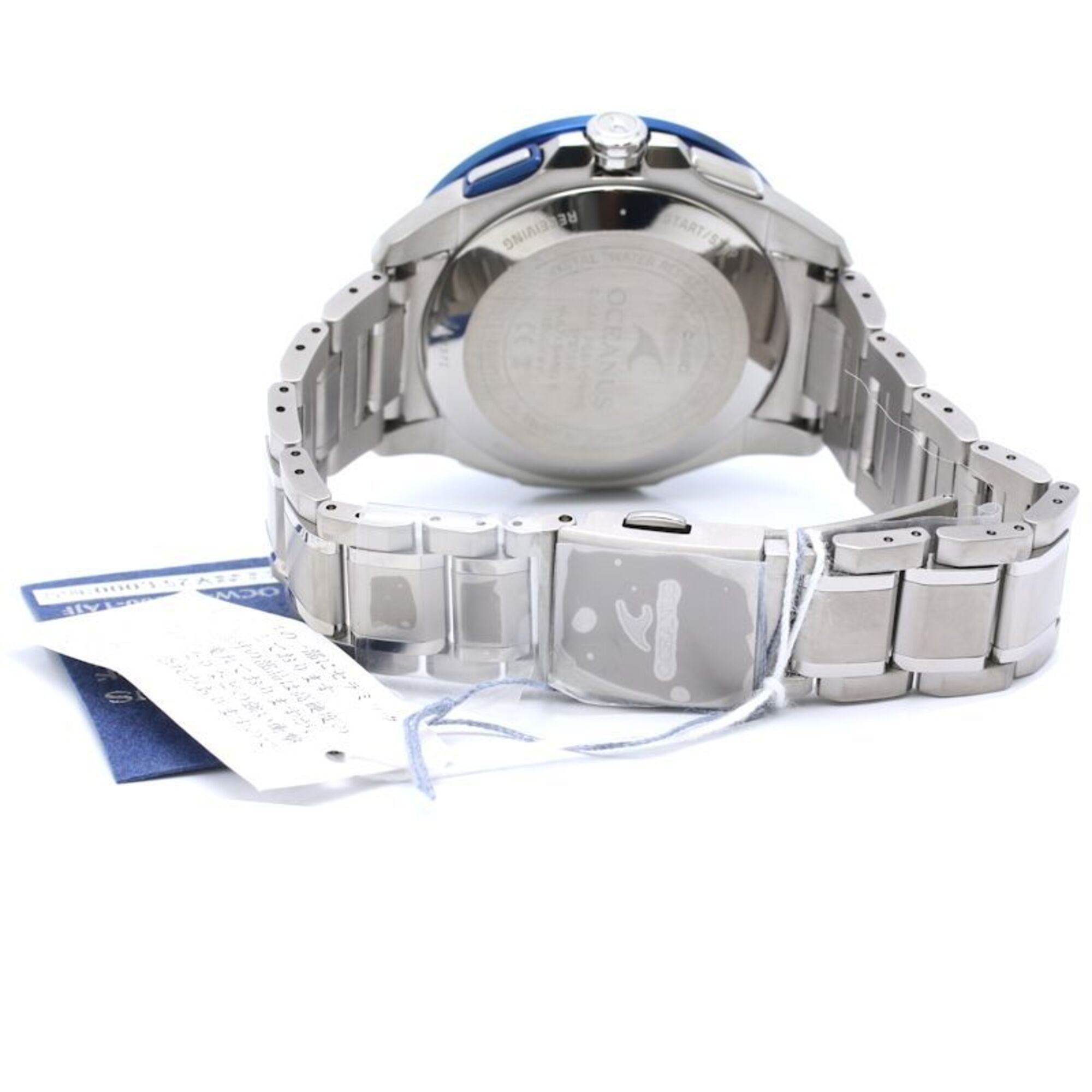 CASIO Oceanus OCW-G1200-1AJF Men's Titanium Watch 130550 — New - Store Return