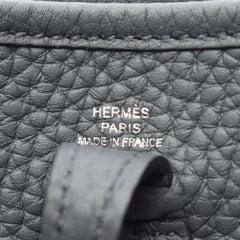 Hermes Evelyne Amazon TPM Gris Misty Shoulder Bag/Handbag, Leather, Taurillon Clemence, Women's, Gray — New - Store Return