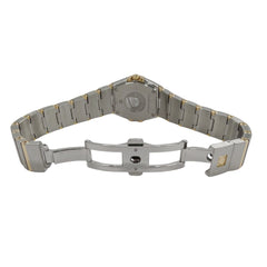 Omega Constellation Brushed 123.25.24.60.55.002 Women's Watch, Brand Name, 12P Diamonds, Mother-of-Pearl, Quartz Movement, Stainless Steel (SS) and Pink Gold (PG) — Good