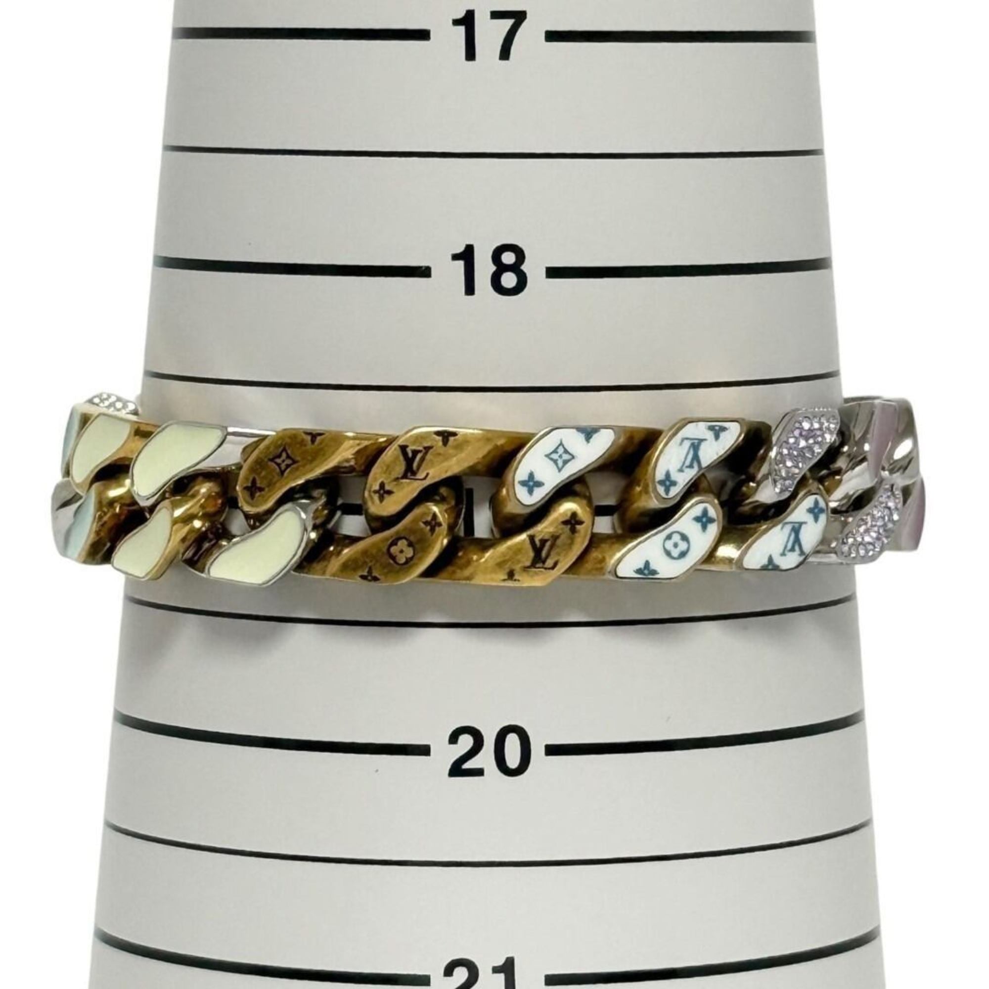 Louis Vuitton Men's Bracelet, Soapy Chain — Like New
