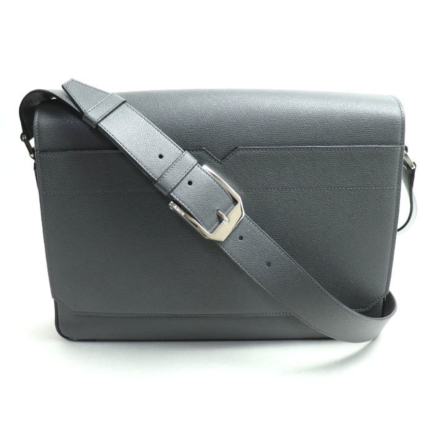 Valextra Men's Shoulder Bag, Charcoal Gray, MBVL0010028LRL99