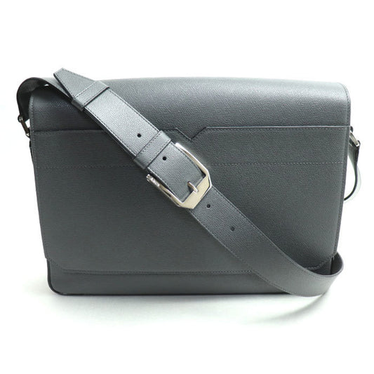 Valextra Men's Shoulder Bag, Charcoal Gray, MBVL0010028LRL99