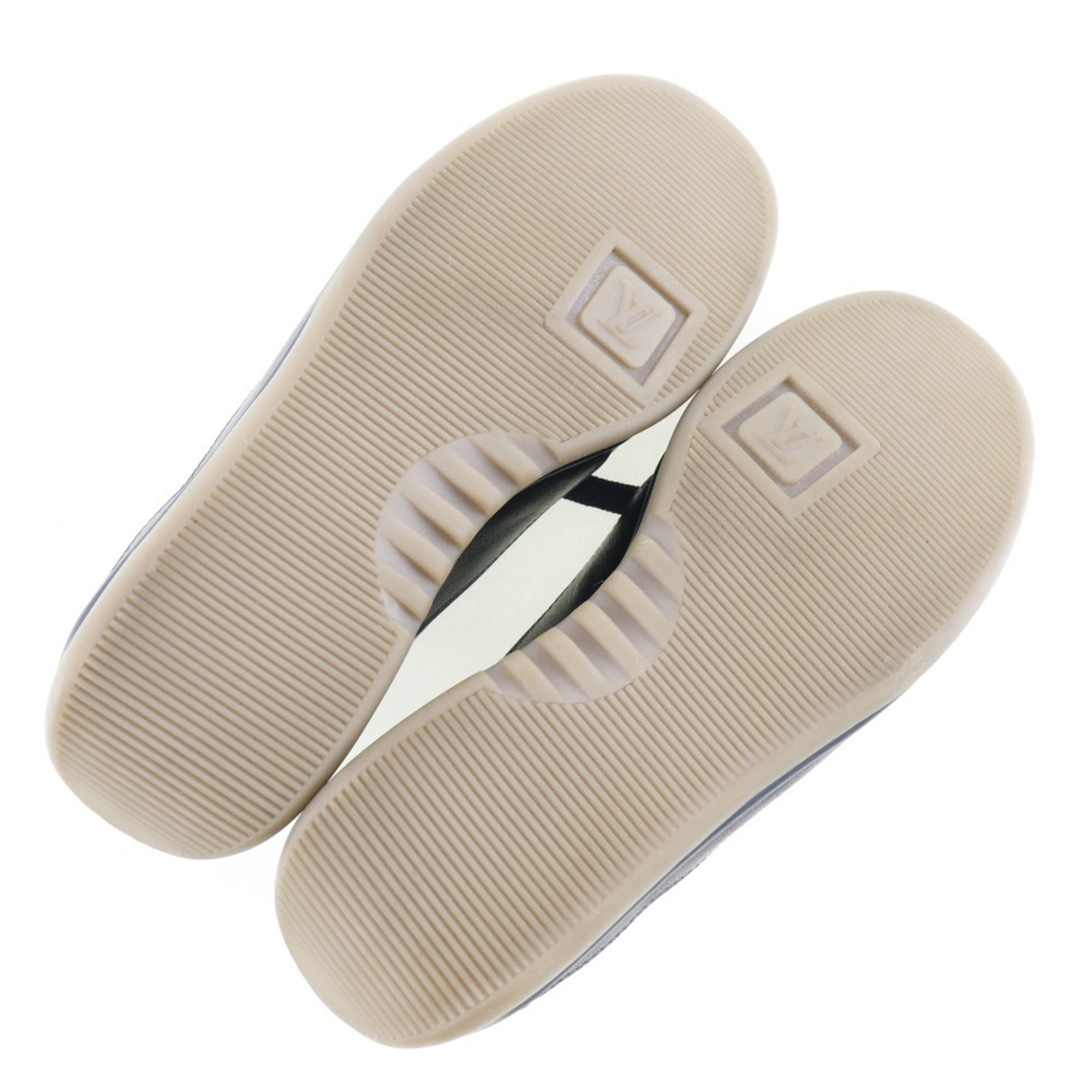 Louis Vuitton LOUIS VUITTON shoes sneakers leather black women's