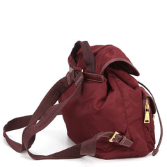 Prada Triangle Backpack, Nylon & Saffiano Leather, BZ0030, PRADA Handbag — Like New