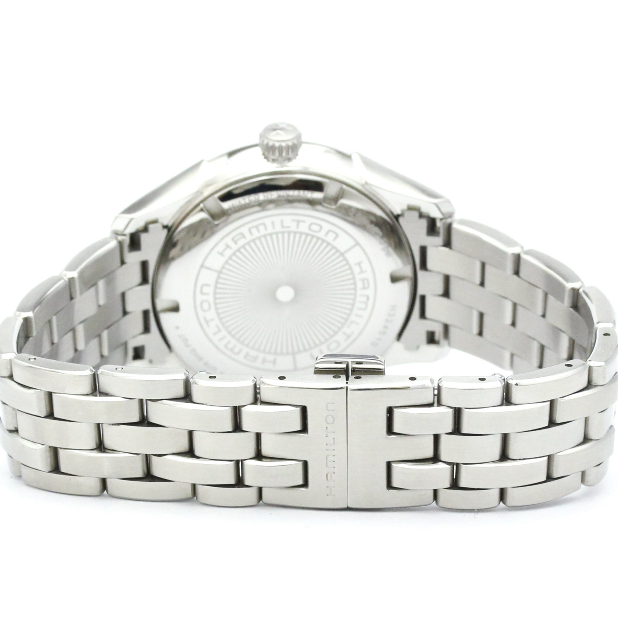 HAMILTON Jazzmaster Stainless Steel Quartz Mens Watch H32451141 Polished — Very Good