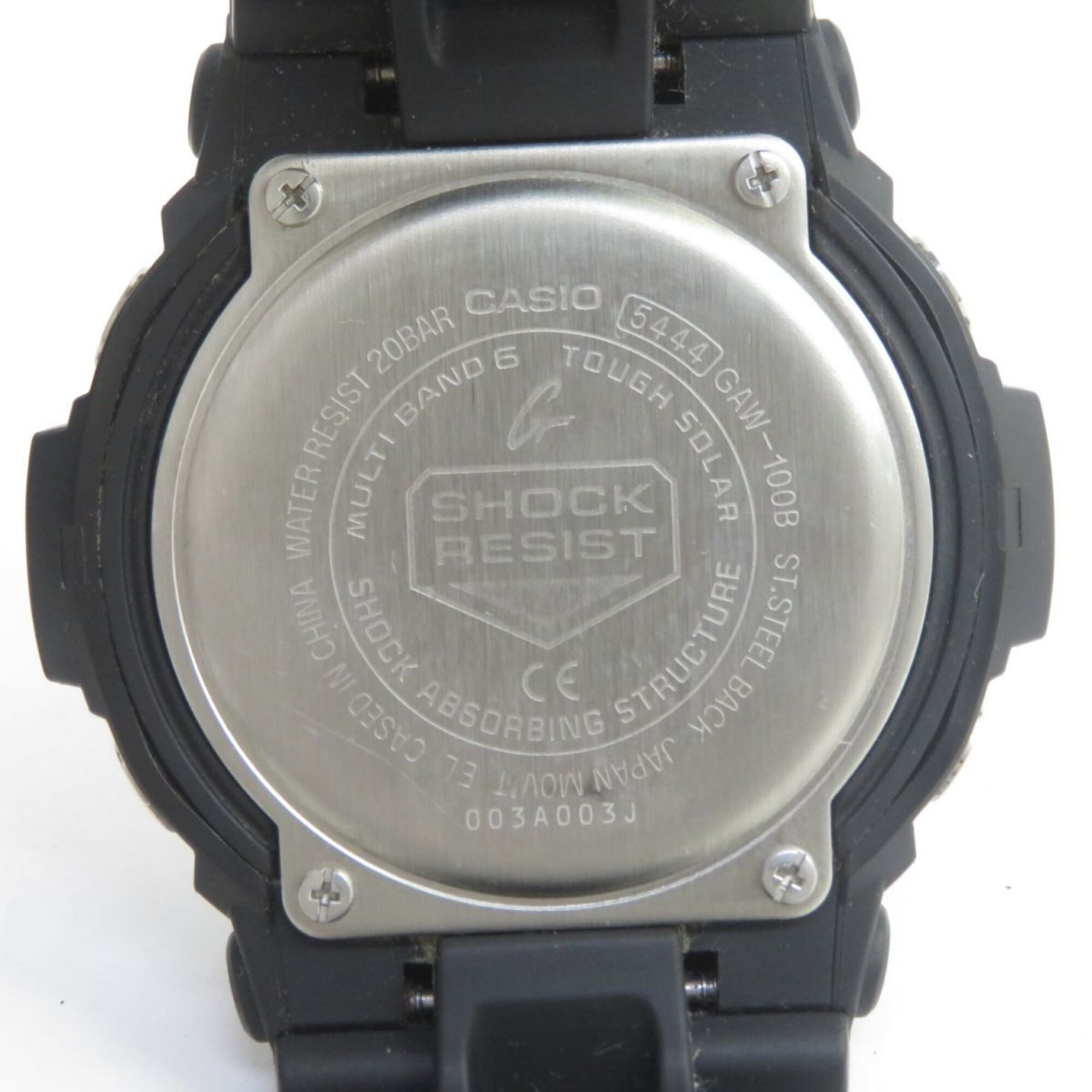 CASIO G-SHOCK GAW-100B-1AJF Big Case Tough Solar Watch — Good