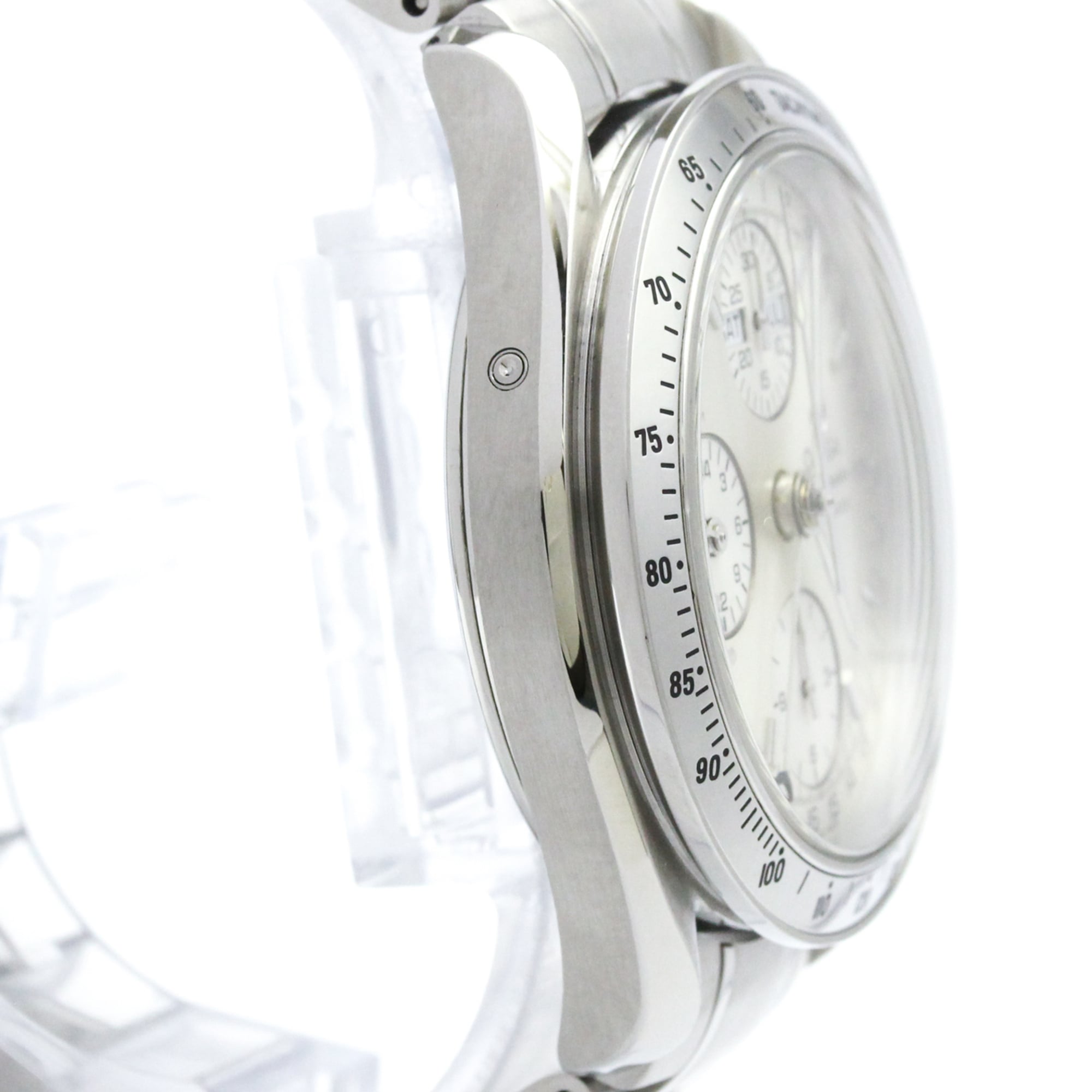 OMEGA Speedmaster Triple Date Steel Automatic Watch 3523.30 Polished — Very Good