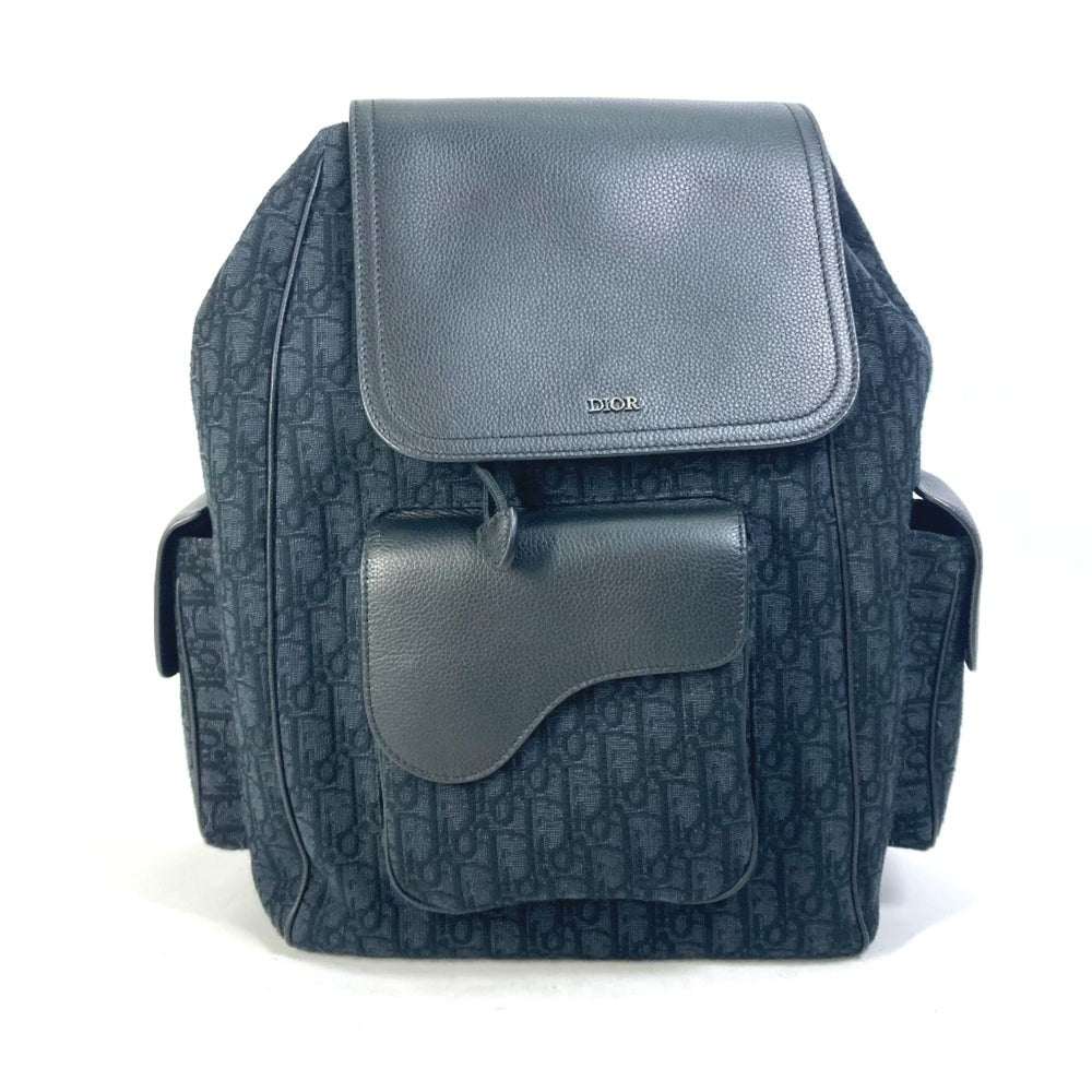 CHRISTIAN DIOR 1ADBA161YKS 23SS backpack bag Backpack Navy Black — Like New