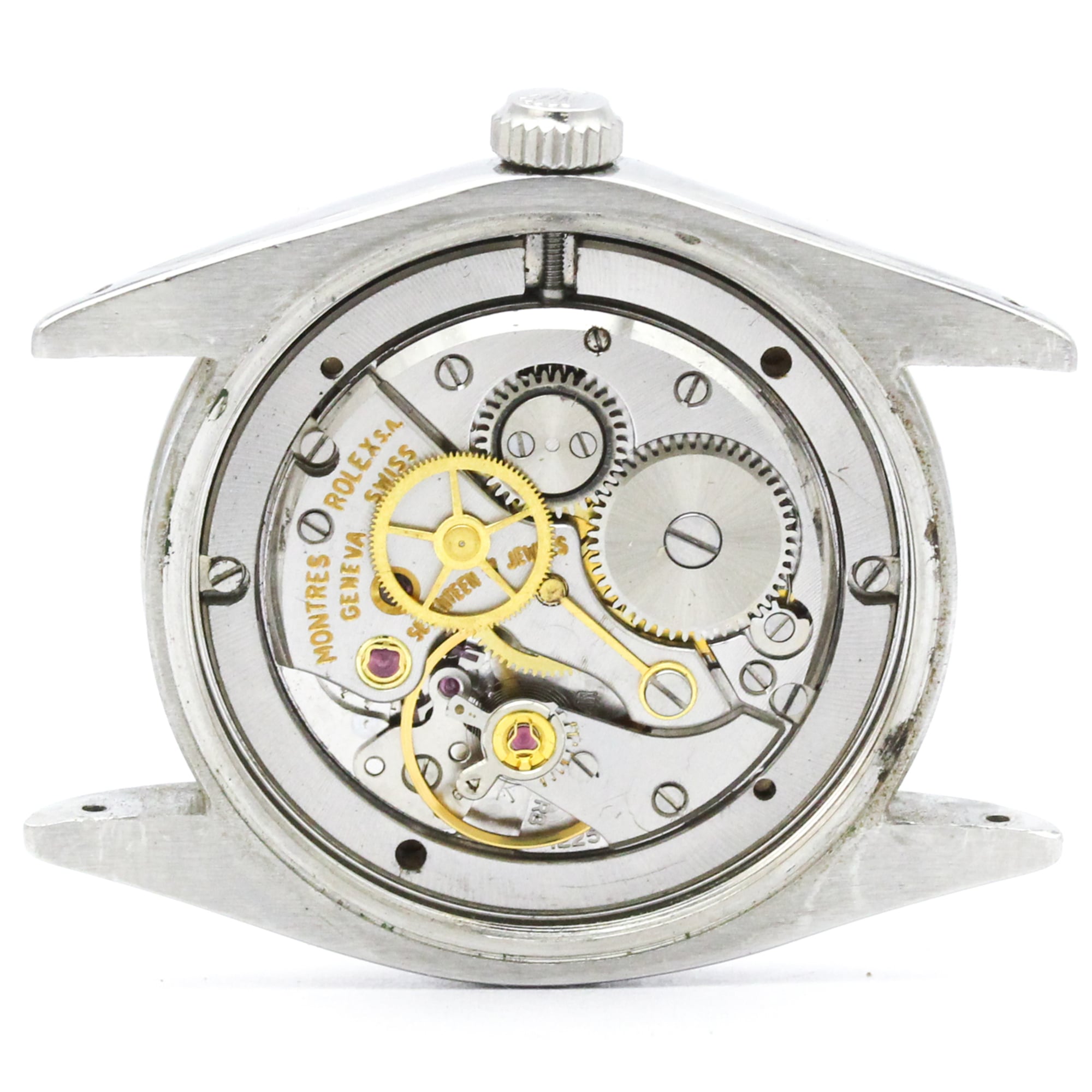ROLEX Oyster Date Precision 6694 Hand-winding Watch Head Only Vintage — Good