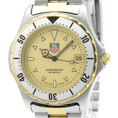 TAG HEUER 2000 Professional Gold Plated Steel Quartz Mens Watch 974.006R — Good