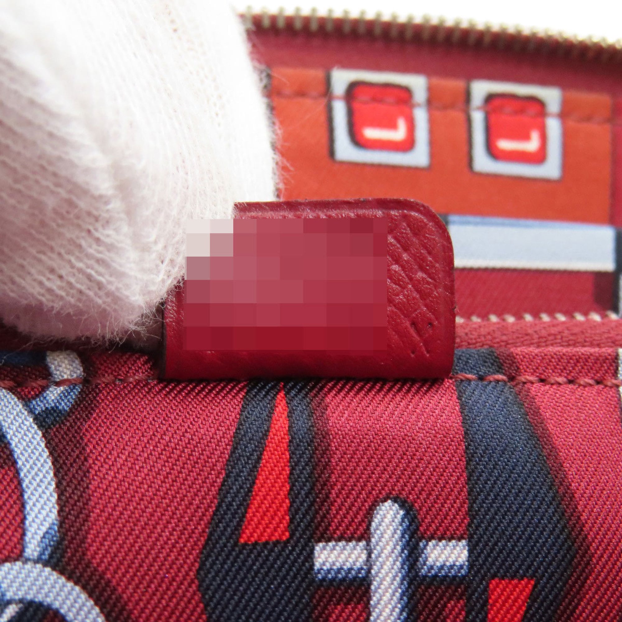 Hermès Azap Silkin Long Wallet with Silver Hardware (Coin Purse) Epson Women's HERMES