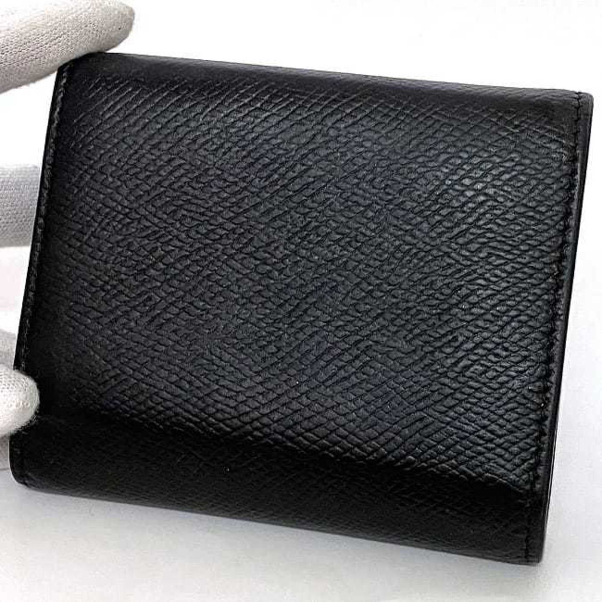 Celine Tri-fold Wallet ec-22834 Black 10B573BEL.38NO Compact Leather W-1N-4169 CELINE Mini Women's Men's Folding
