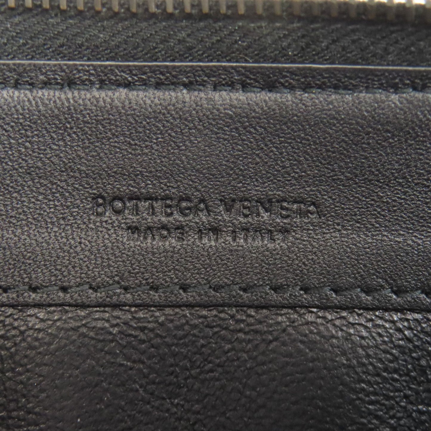 Bottega Veneta Intrecciato Round Zip Long Wallet Calfskin Women's