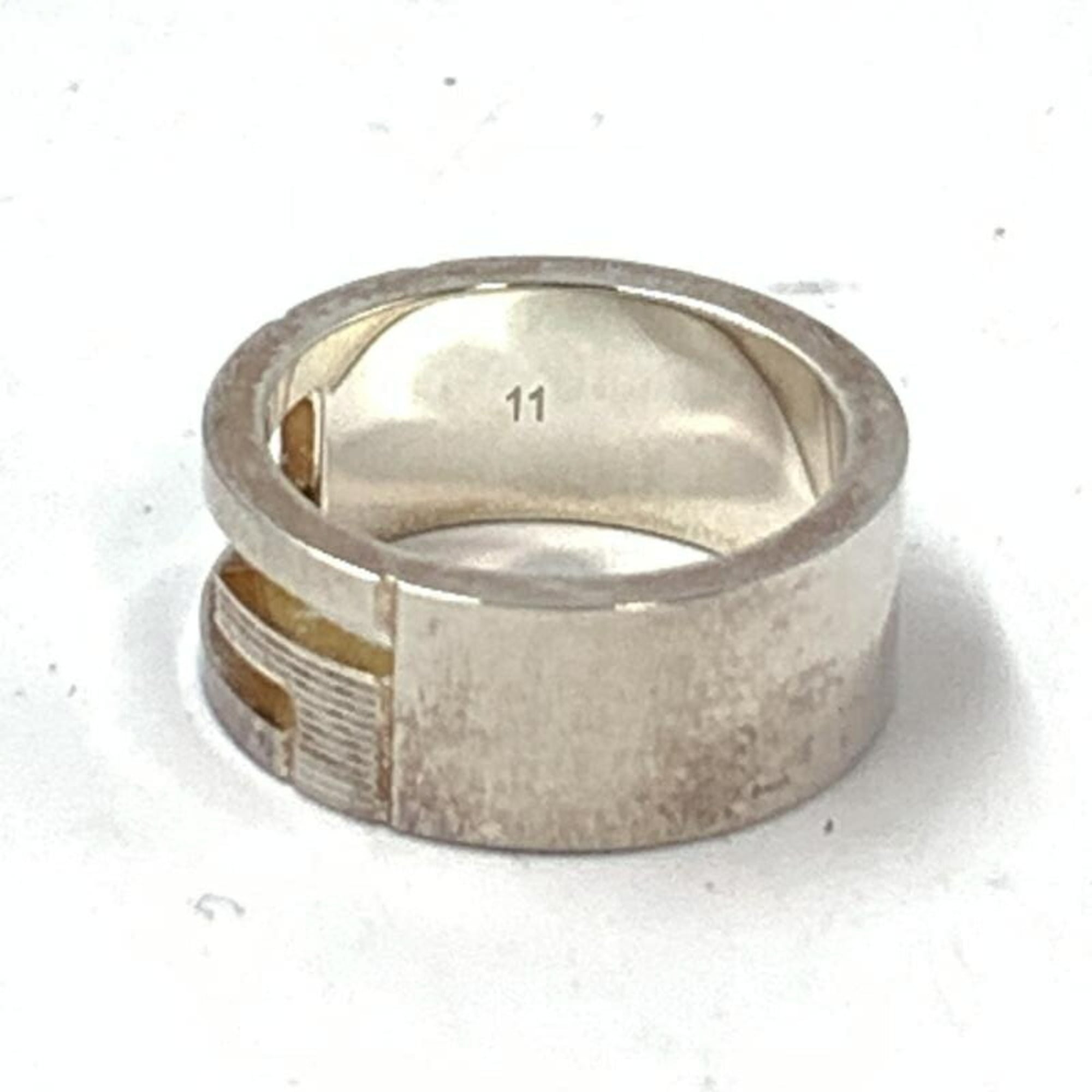 GUCCI Silver 925 G Ring R-C Gucci