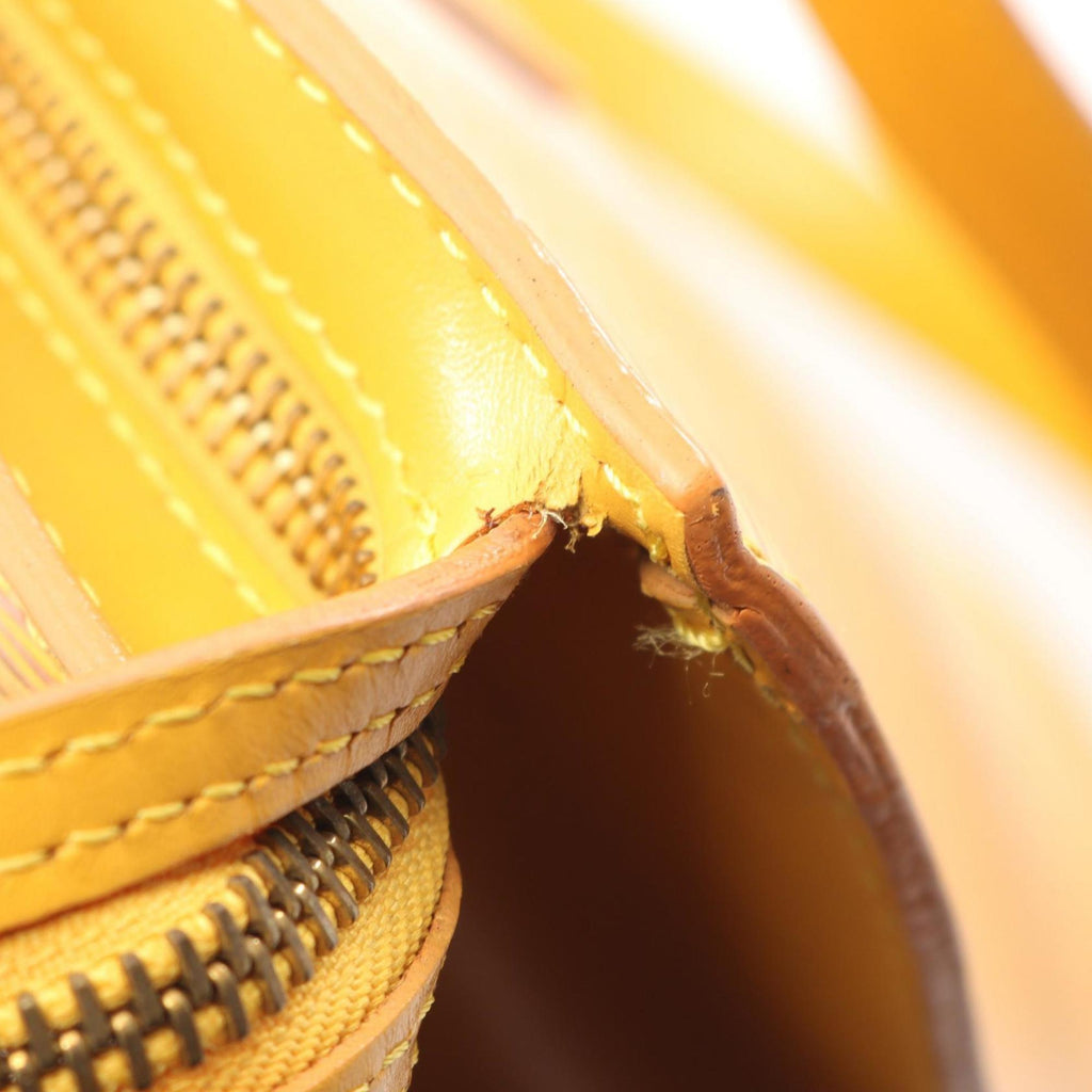 Louis Vuitton Saint-Jacques Shopping Shoulder Bag, Epi Leather, Yellow, Women's, M52269