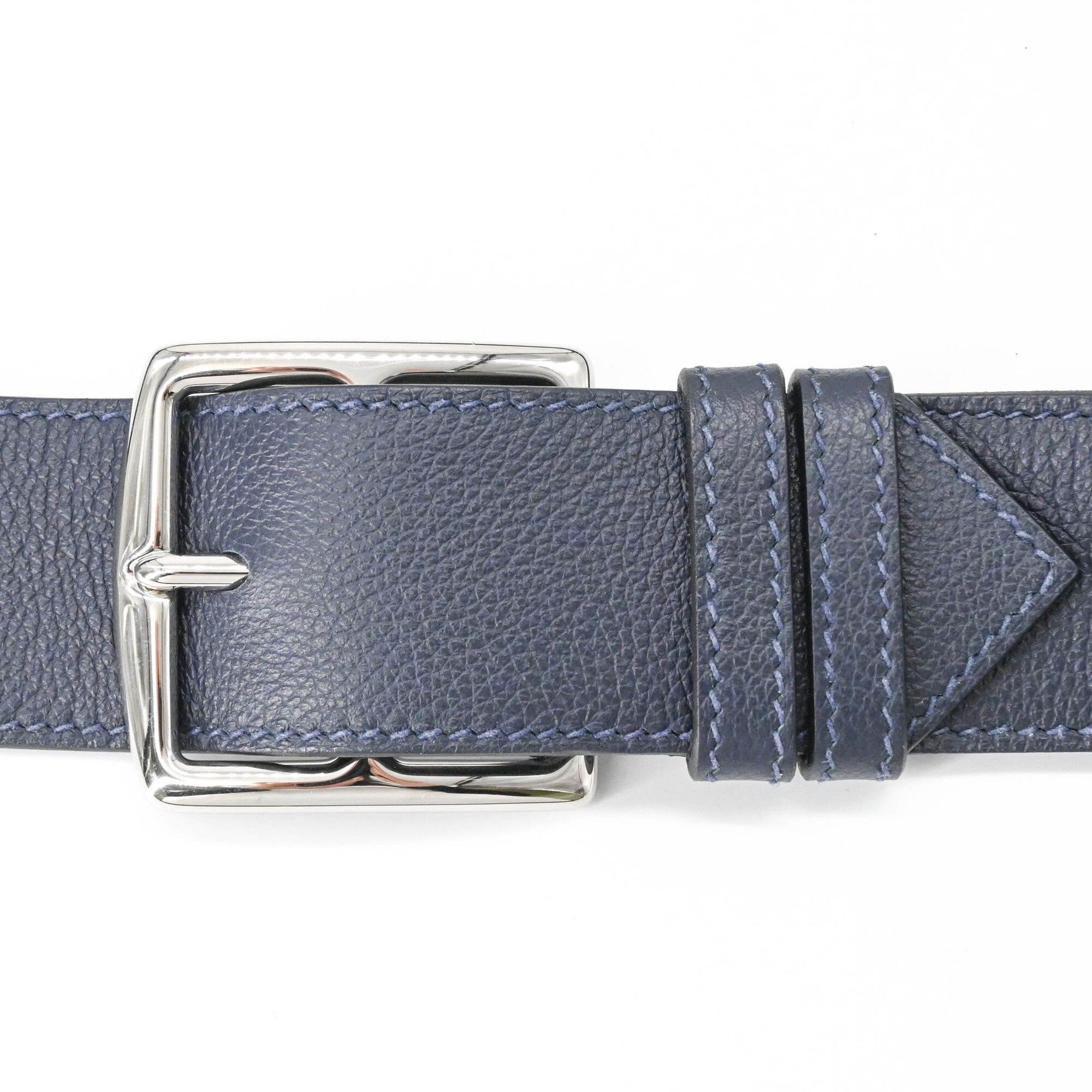 HERMES Ultra Pla 24 Cross Evercolor Body Bag, Navy, Z Stamp — Like New