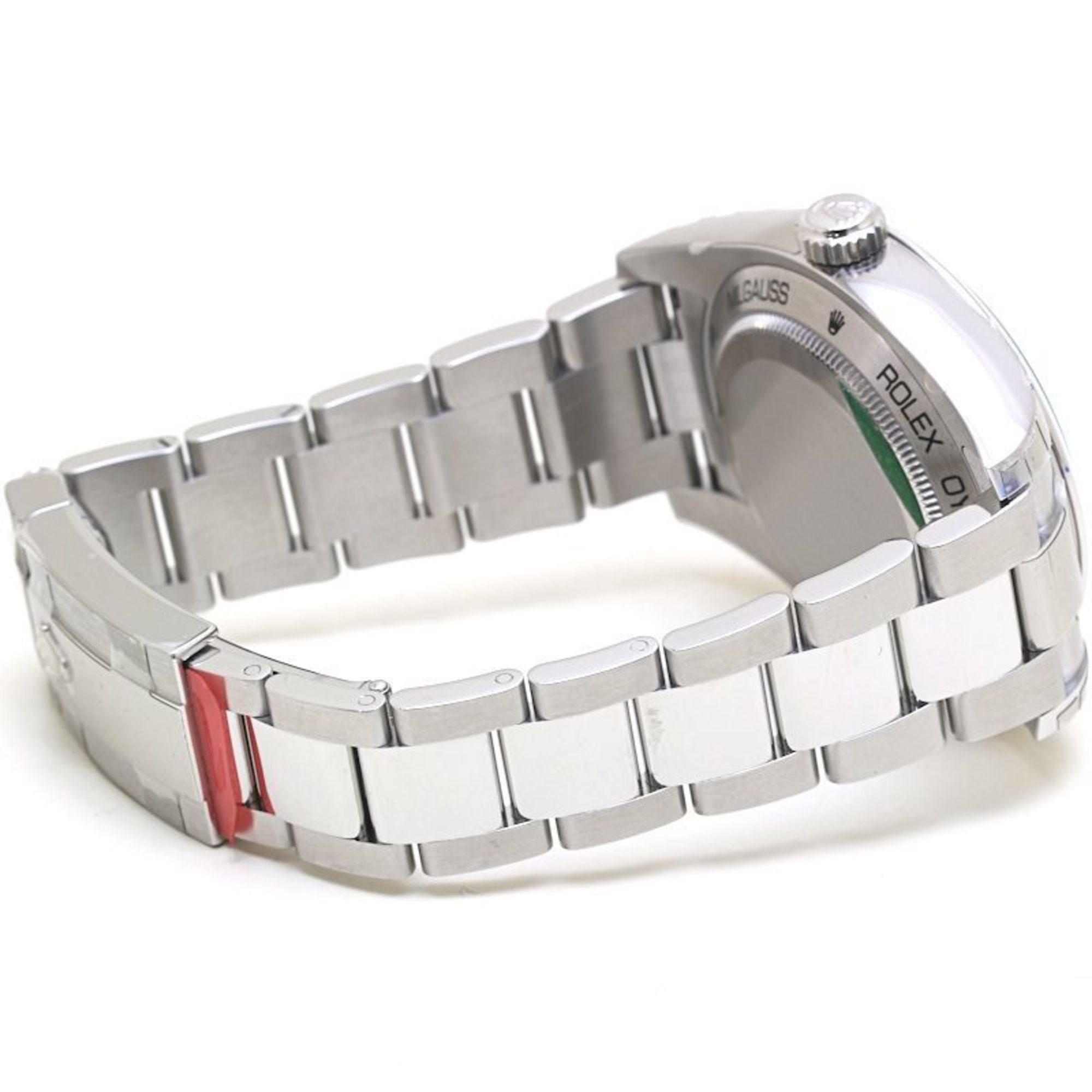 ROLEX Milgauss Z Blue, Random Number 116400GV, Men's Stainless Steel Watch, 40132 — New - Store Return