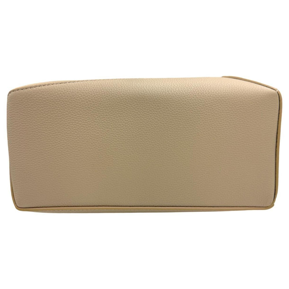 LOEWE Puzzle Edge Small A510P60X30 Sand Calfskin Shoulder Bag Handbag Gold Hardware Women's — Like New