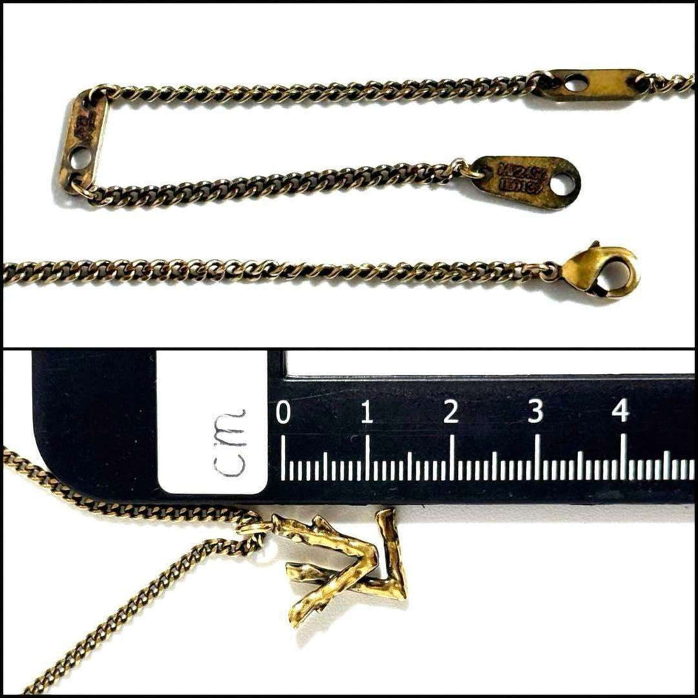 LOUIS VUITTON Men's Pendant Necklace LV Twig — Like New