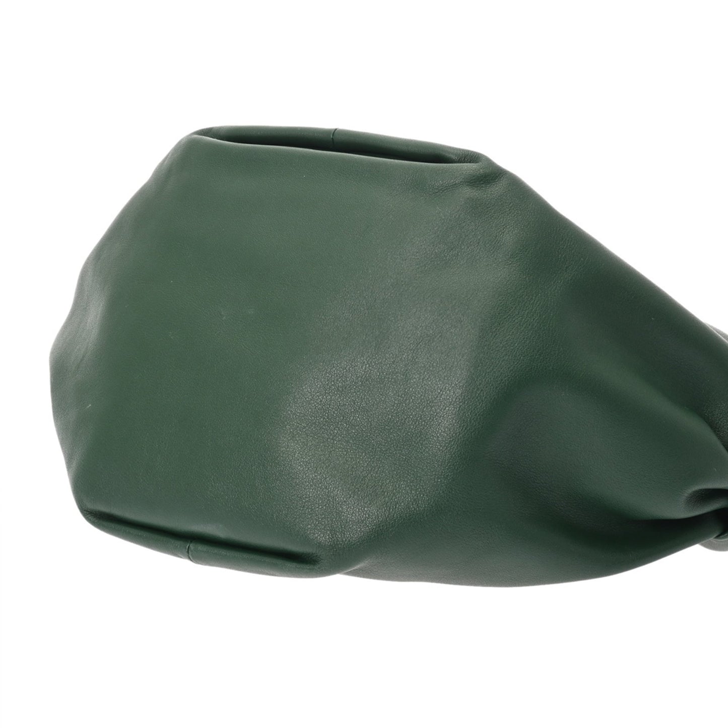 BOTTEGA VENETA Double Knot Green Women's Leather Handbag, A Rank, Pre-owned, Ginzo