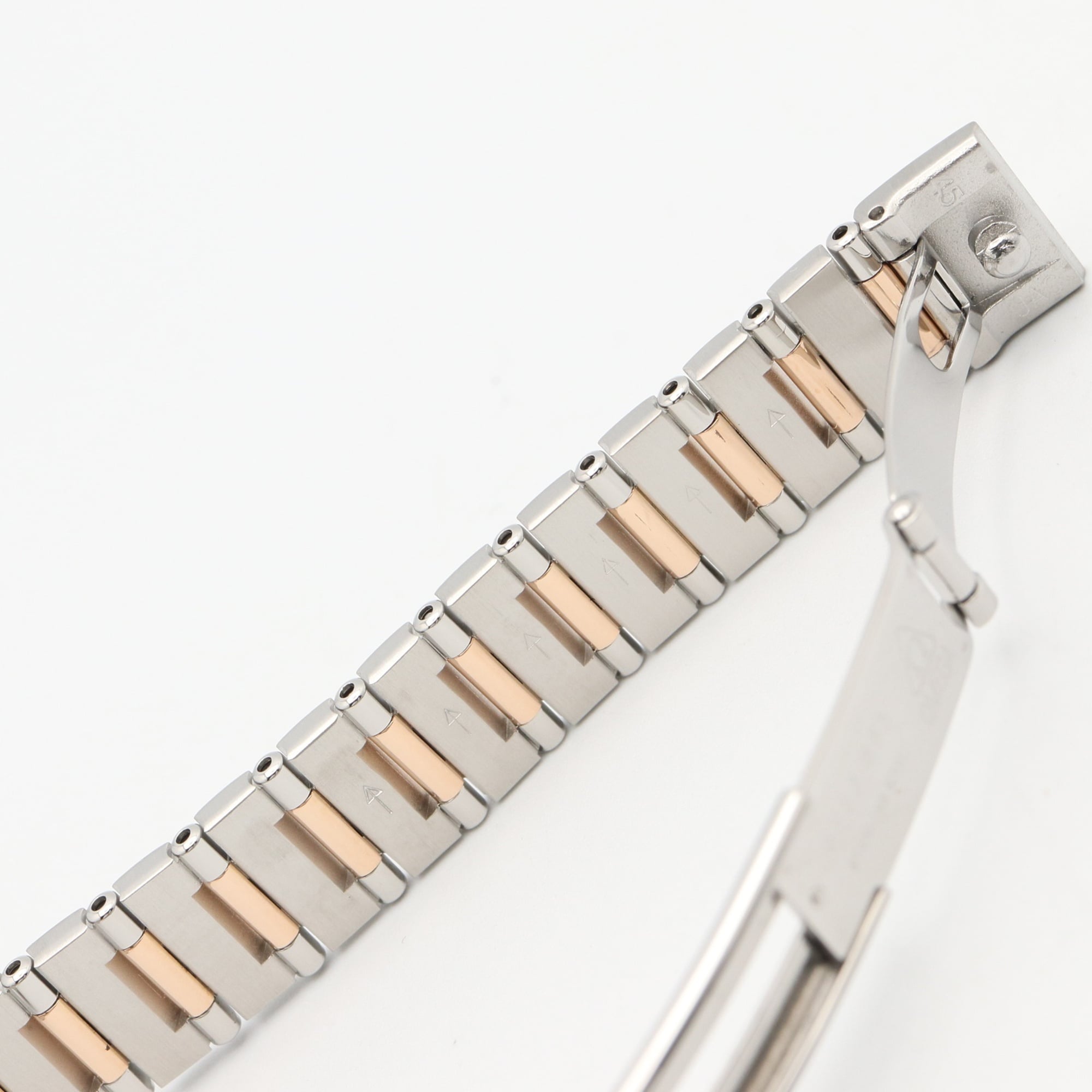 Omega Constellation Mini Iris Diamond Bezel Watch, 18K Pink Gold (PG) Stainless Steel, Diamond, Ladies', White/White Mother-of-Pearl Case, 1360.79 — Very Good