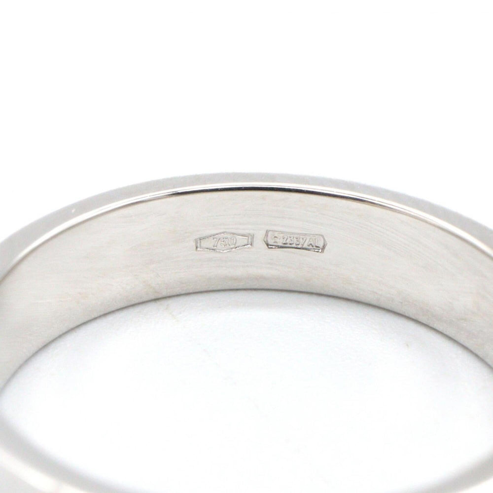 Gucci Icon Ring, 18K White Gold (WG), Women's Silver Tone — Like New