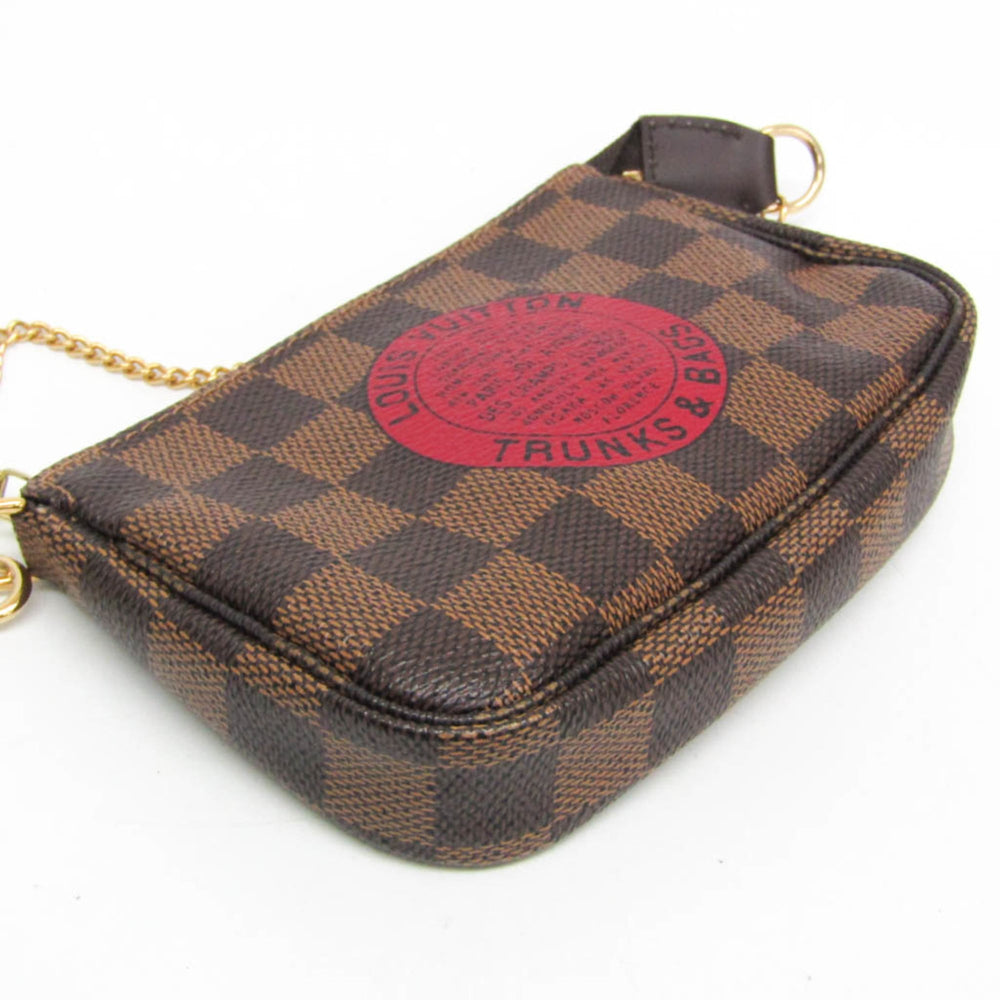 Louis Vuitton Damier Mini Pochette Accessoires T&B N58011 Women's Handbag Ebene — Like New