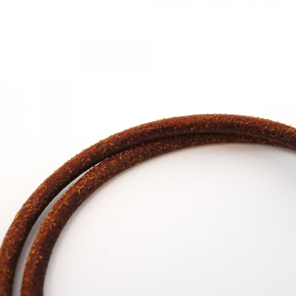 Hermes Jumbo Hook Bracelet, GP Plated Leather, Gold, Brown, Women's