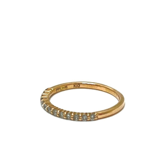 CELINE K10 Diamond Ring, Women's Gold