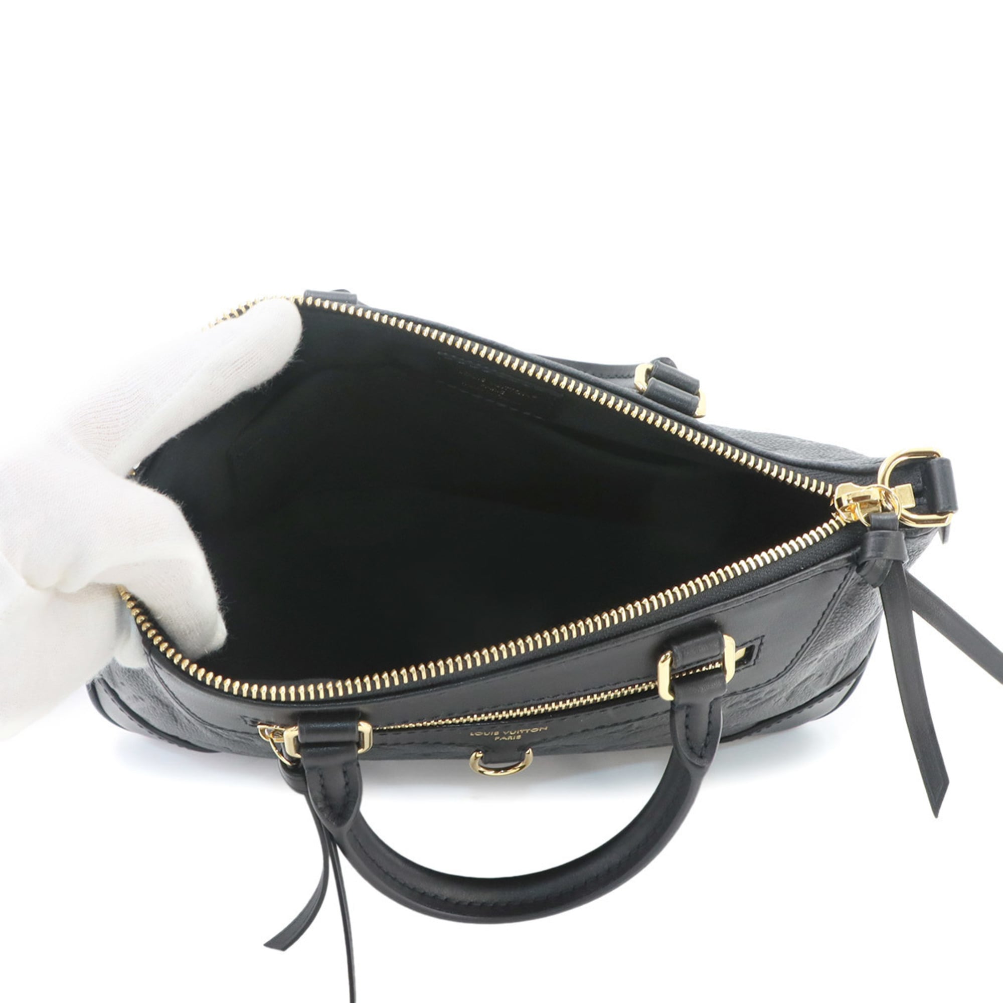 Louis Vuitton Skyline PM Monogram Empreinte 2-way Hand/Shoulder Handbag Leather Black M28511 RFID — Like New