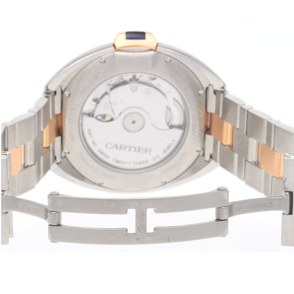 Cartier Clé de Watch Stainless Steel 3850 Automatic Men's CARTIER Overhauled — Very Good