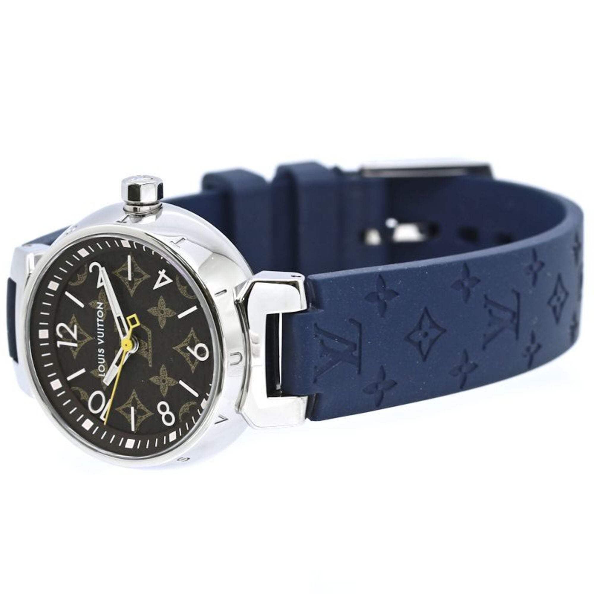 LOUIS VUITTON Tambour PM QA070Z Women's Watch 40518 — Very Good