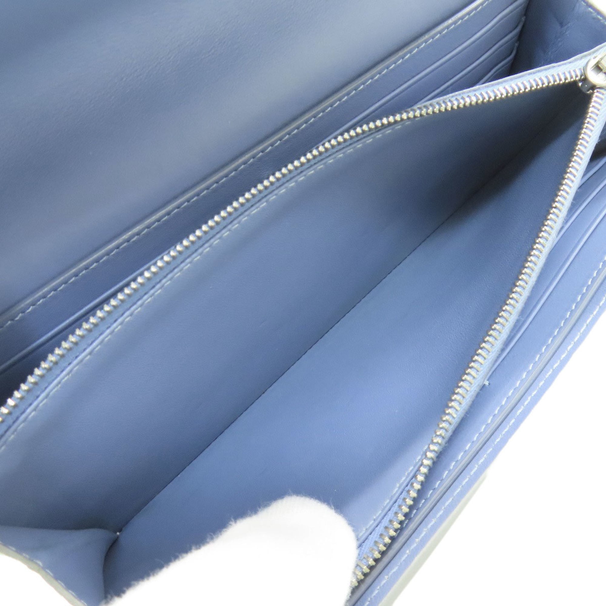 Celine logo long wallet leather women's CELINE