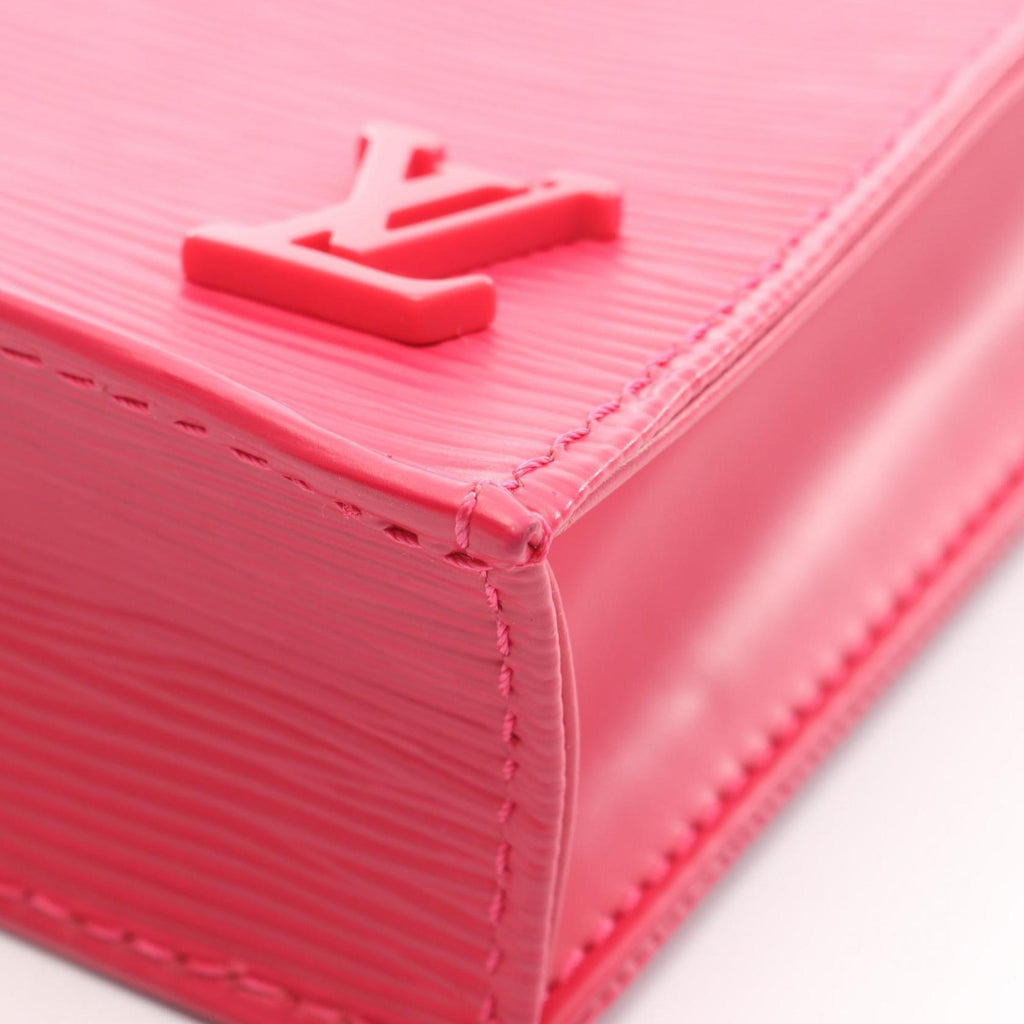Louis Vuitton Petite Sac Plat Epi Leather Rose Pondicherry Handbag, Women's, Pink, M80168