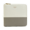 Celine Women's Bifold Wallet in Gray and Ivory Leather (56445k)