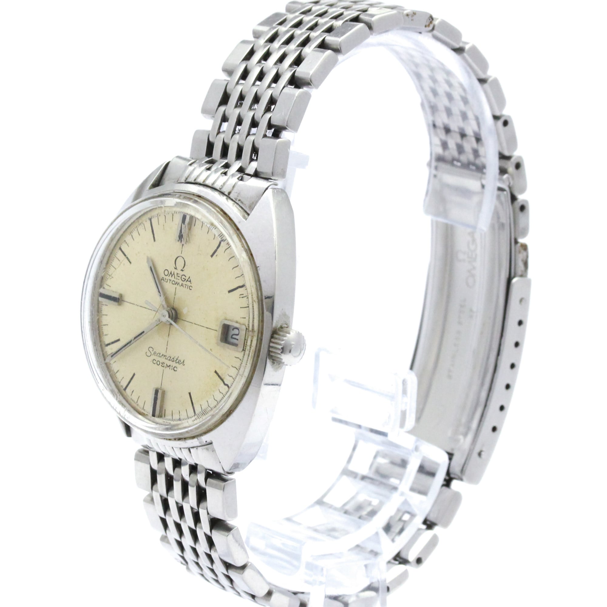 OMEGA Seamaster Cosmic Cal 565 Steel Automatic Mens Watch 166.023 Vintage — Good