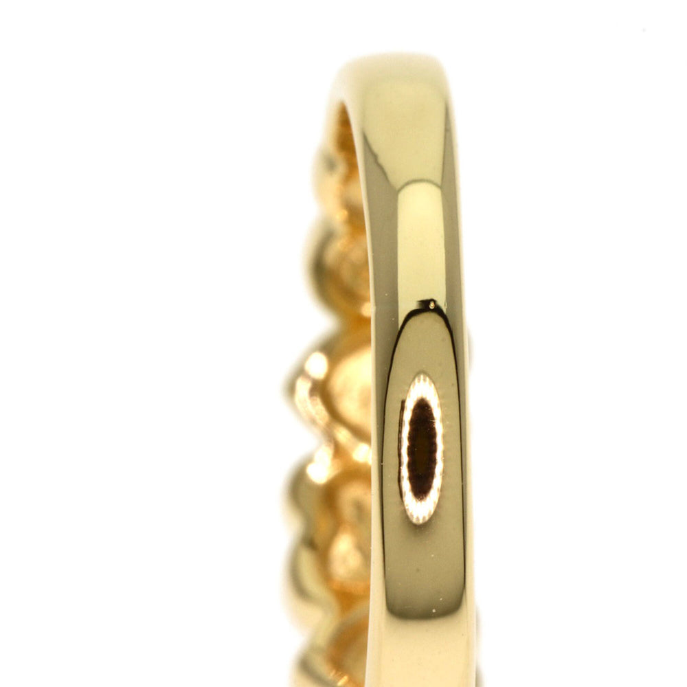 Christian Dior Dior Diamond Heart Motif Ring, 18K Yellow Gold, Women's — Like New