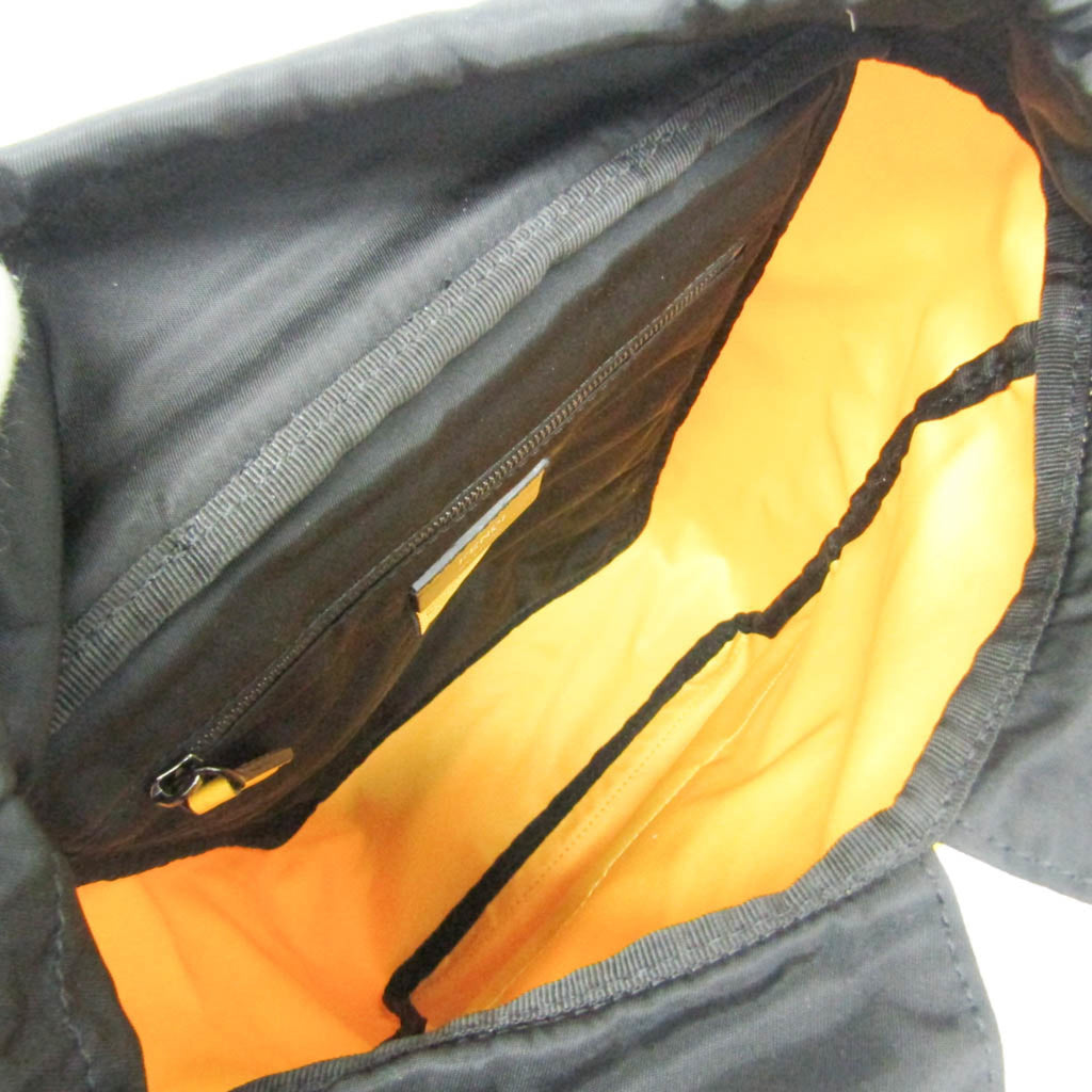 Fendi Fendines 7VZ067 Men,Women Nylon Backpack,Sling Bag Yellow