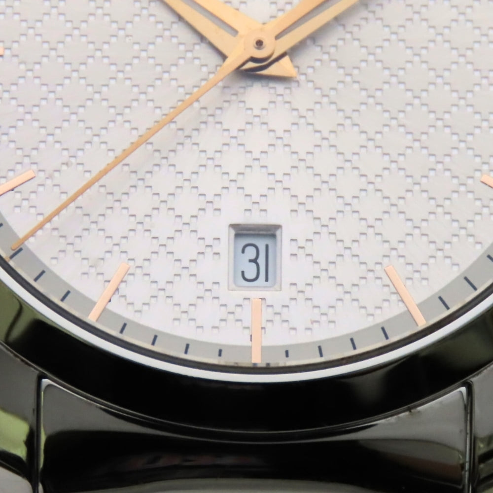 Gucci G-Timeless 126.4 SS Diamante Men's Watch GUCCI — Good