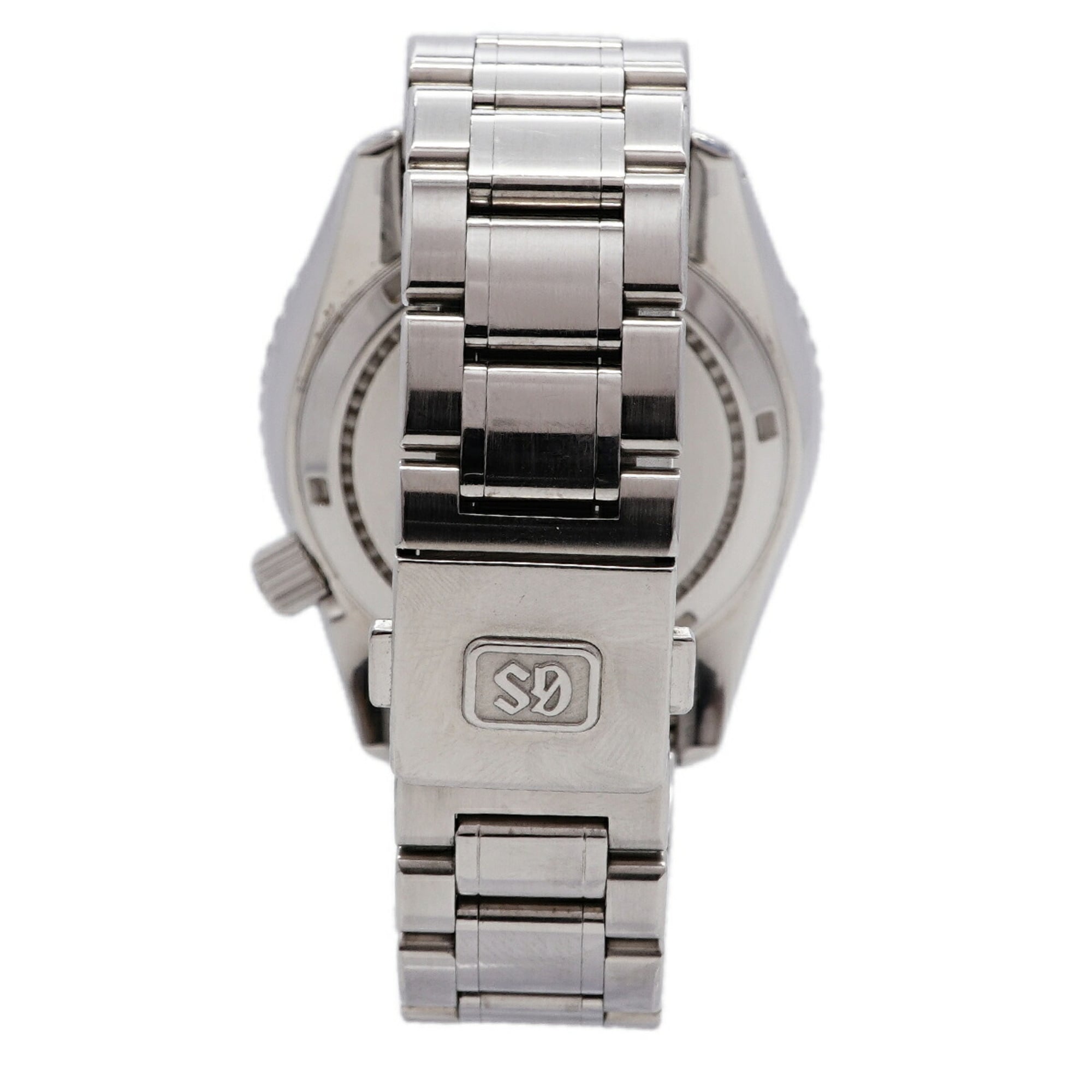 Seiko Grand GMT Power Reserve SBGE001 Black Dial Men's Watch — Good