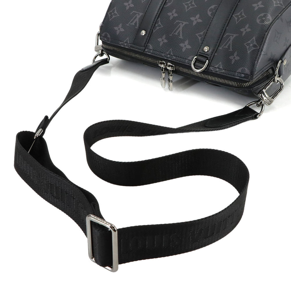Louis Vuitton Monogram Eclipse Reverse City Keepall Shoulder Handbag M45936 RFID — Like New
