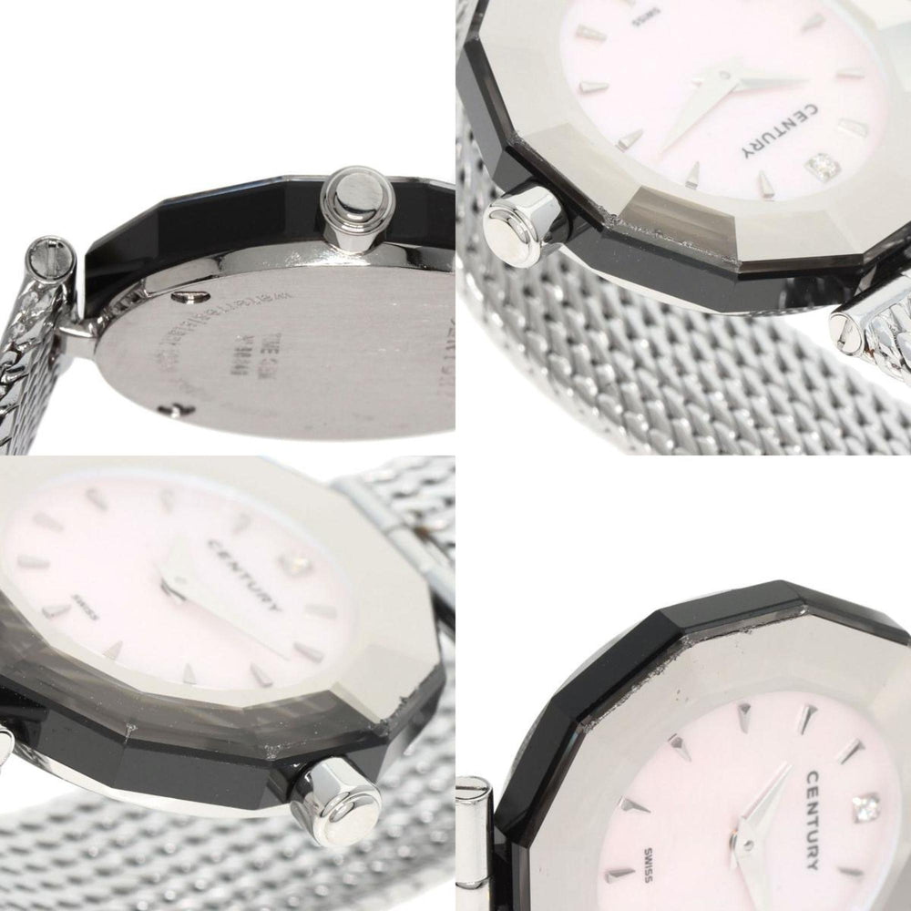 Century Primetime Watch Stainless Steel SS Ladies CENTURY — Very Good
