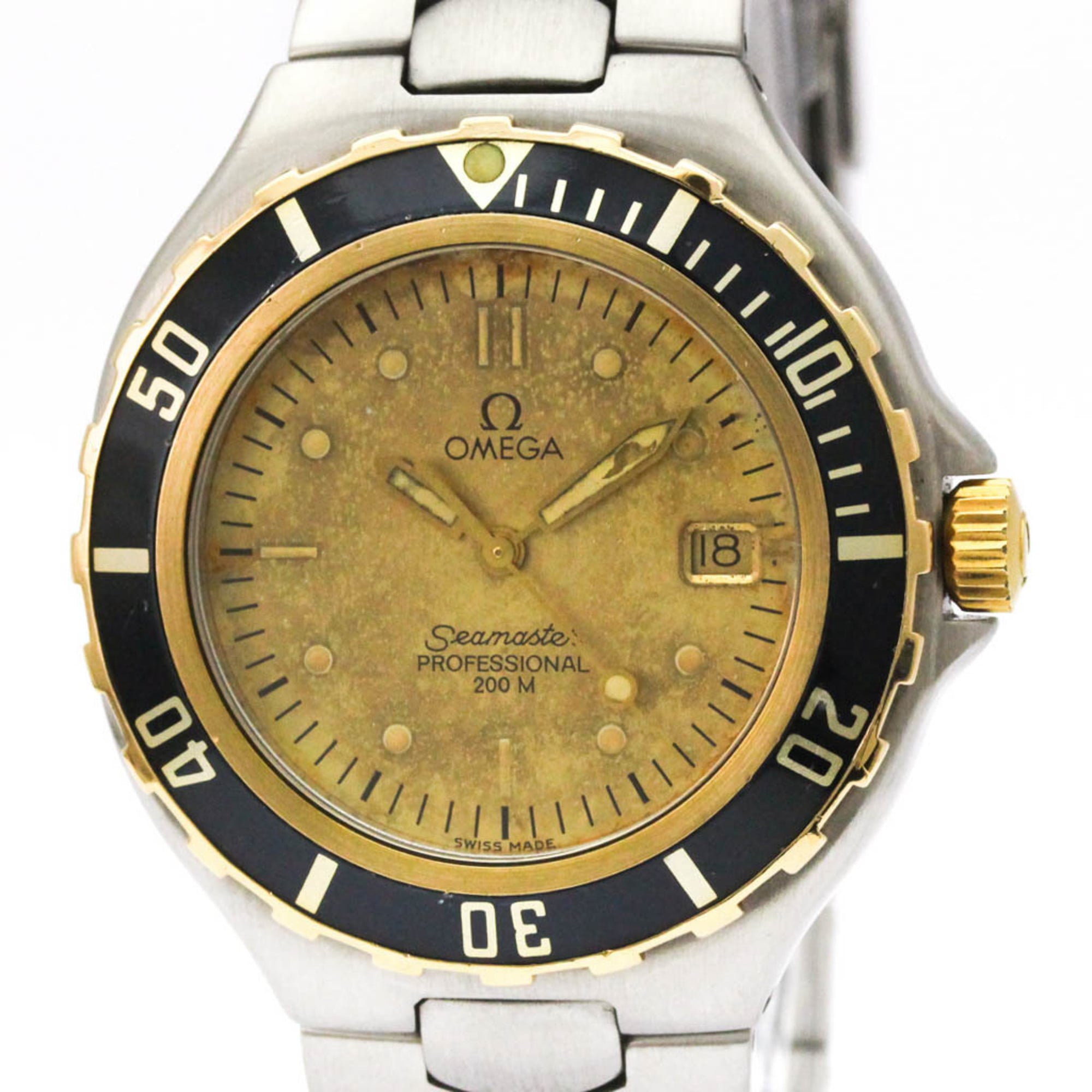 OMEGA Seamaster Professional 200M Large Size Steel Mens Watch — Good